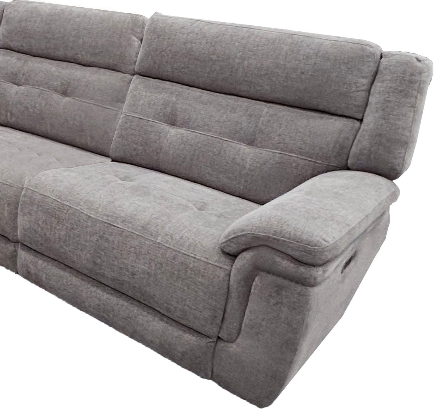 Richland - Power Right Arm Facing Recliner - Bristol Gray - Urban Living Furniture (Los Angeles, CA)