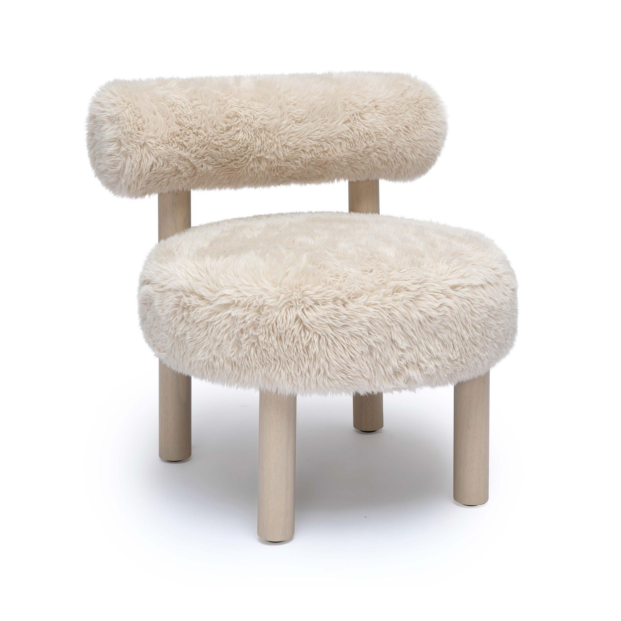Carmel - Vegan Shearling Accent Chair - Urban Living Furniture (Los Angeles, CA)