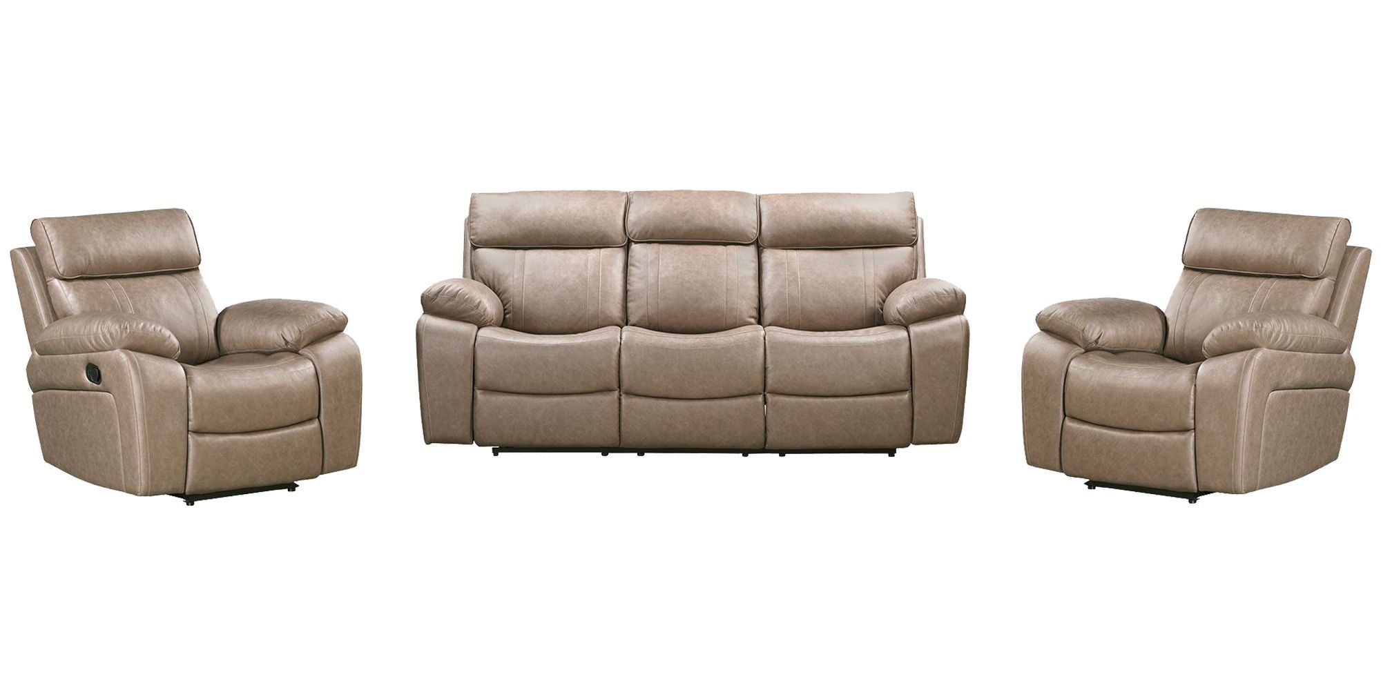 Theon - Manual Glider Reclining Sofa Set - Urban Living Furniture (Los Angeles, CA)