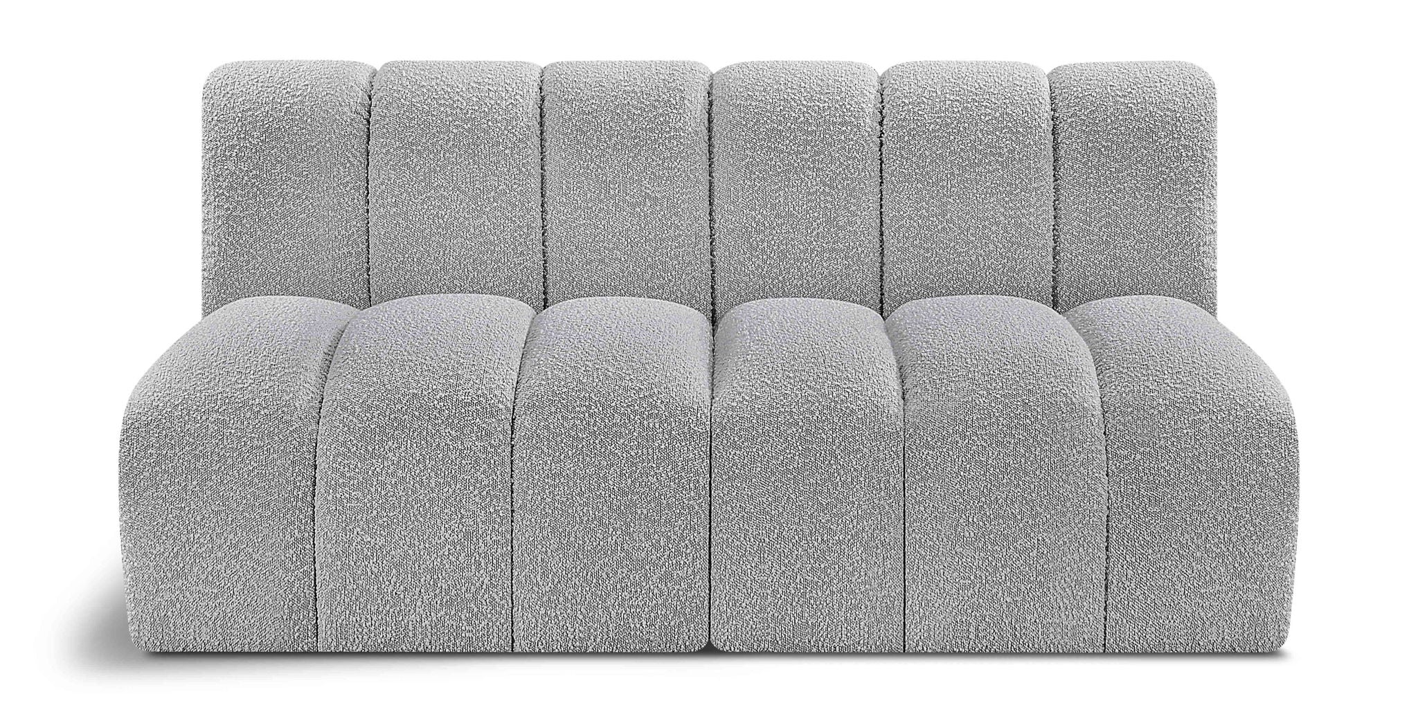 Arc - Boucle Fabric 2 Seats Modular Sofa - Urban Living Furniture (Los Angeles, CA)