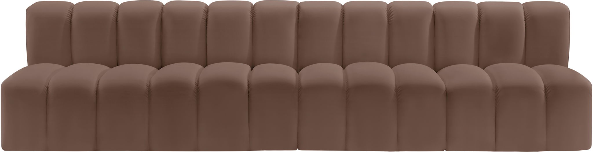 Arc - Faux Leather 4 Seats Modular Sofa - Urban Living Furniture (Los Angeles, CA)