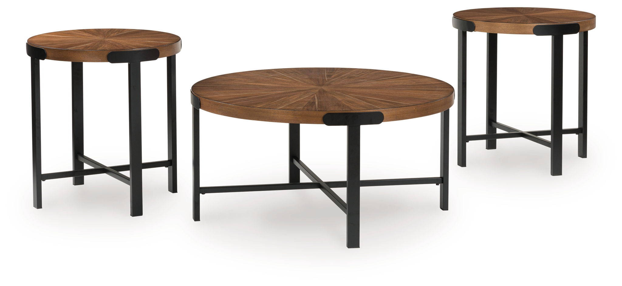 Crosstrail - Brown - Occasional Table Set (Set of 3) - Urban Living Furniture (Los Angeles, CA)