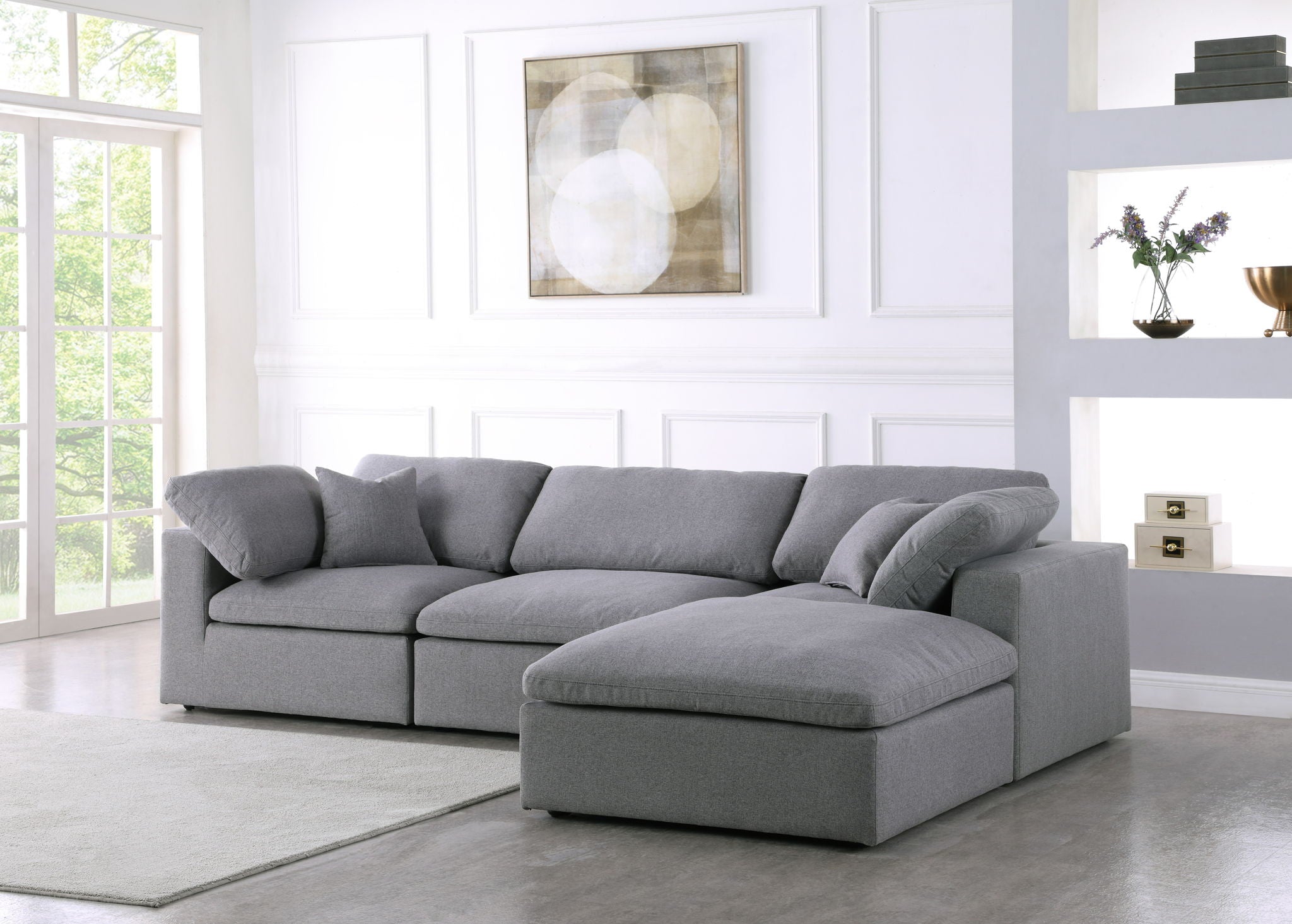 Serene - 4 Piece Modular Sectional - Urban Living Furniture (Los Angeles, CA)