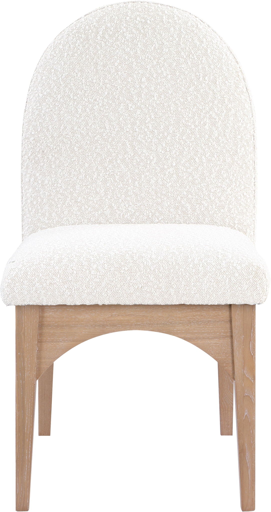 Waldorf - Boucle Dining Side Chair With Natural Legs - Urban Living Furniture (Los Angeles, CA)