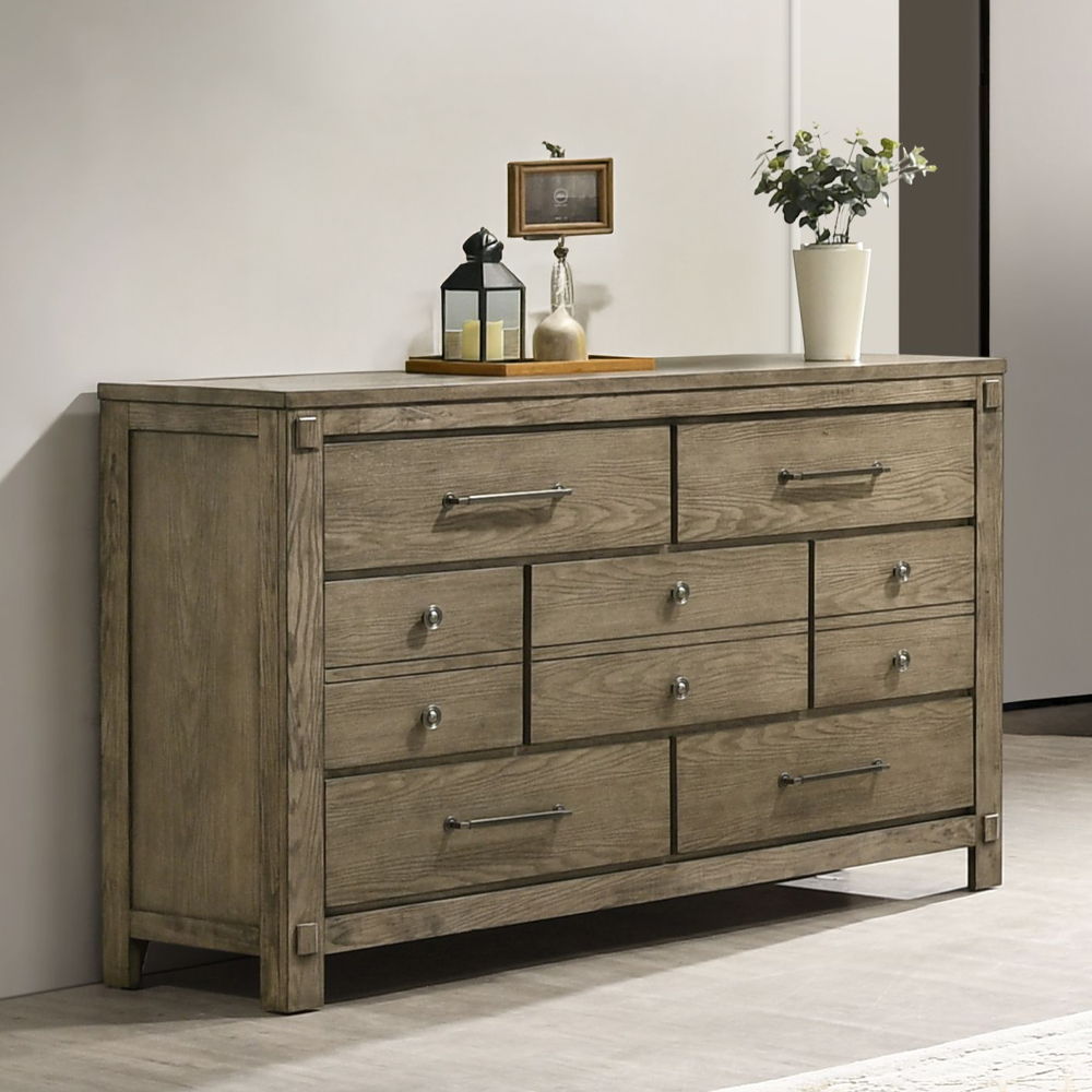 Colton - Dresser - Antique White Oak - Urban Living Furniture (Los Angeles, CA)