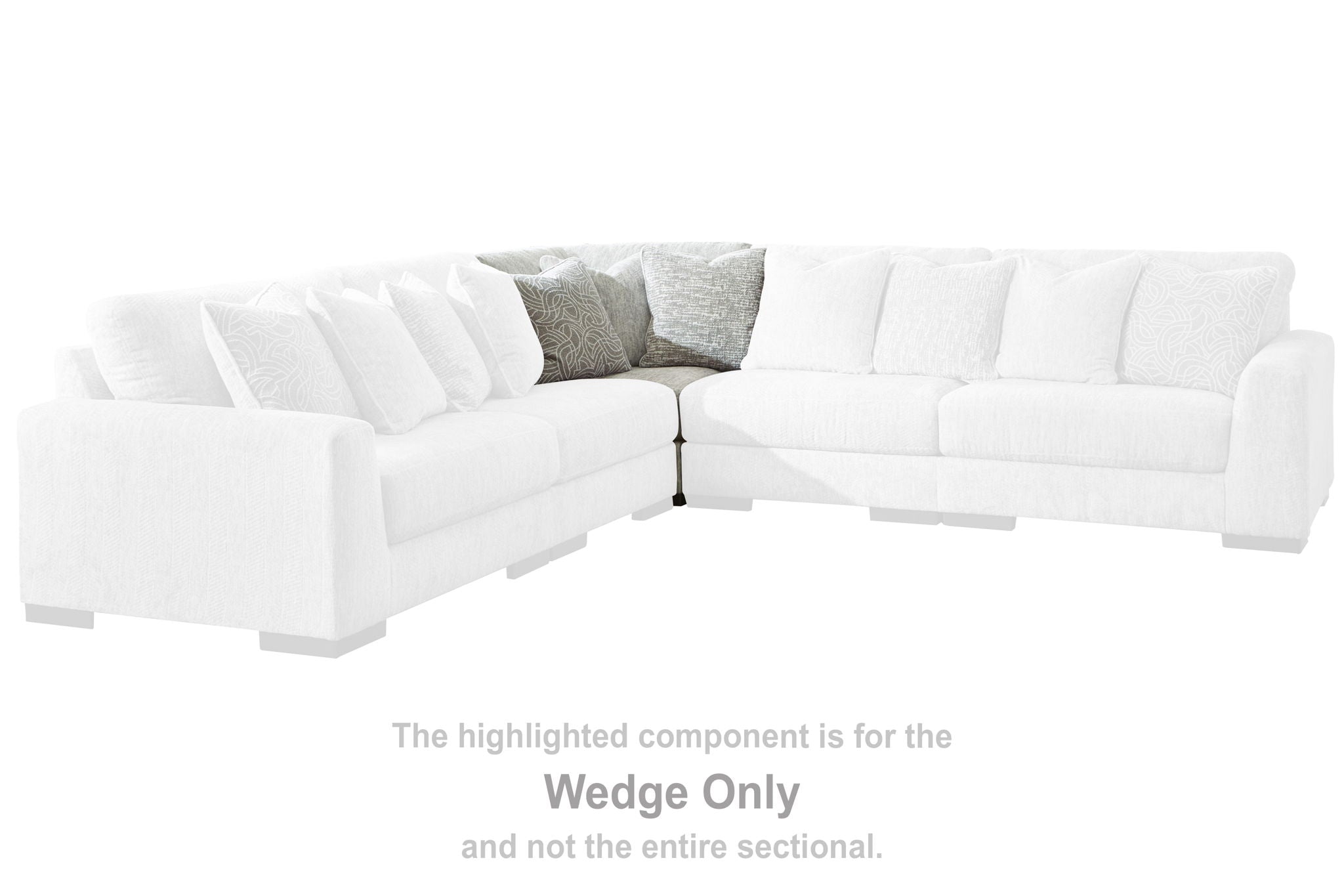 Regent Park - Pewter - Wedge - Urban Living Furniture (Los Angeles, CA)