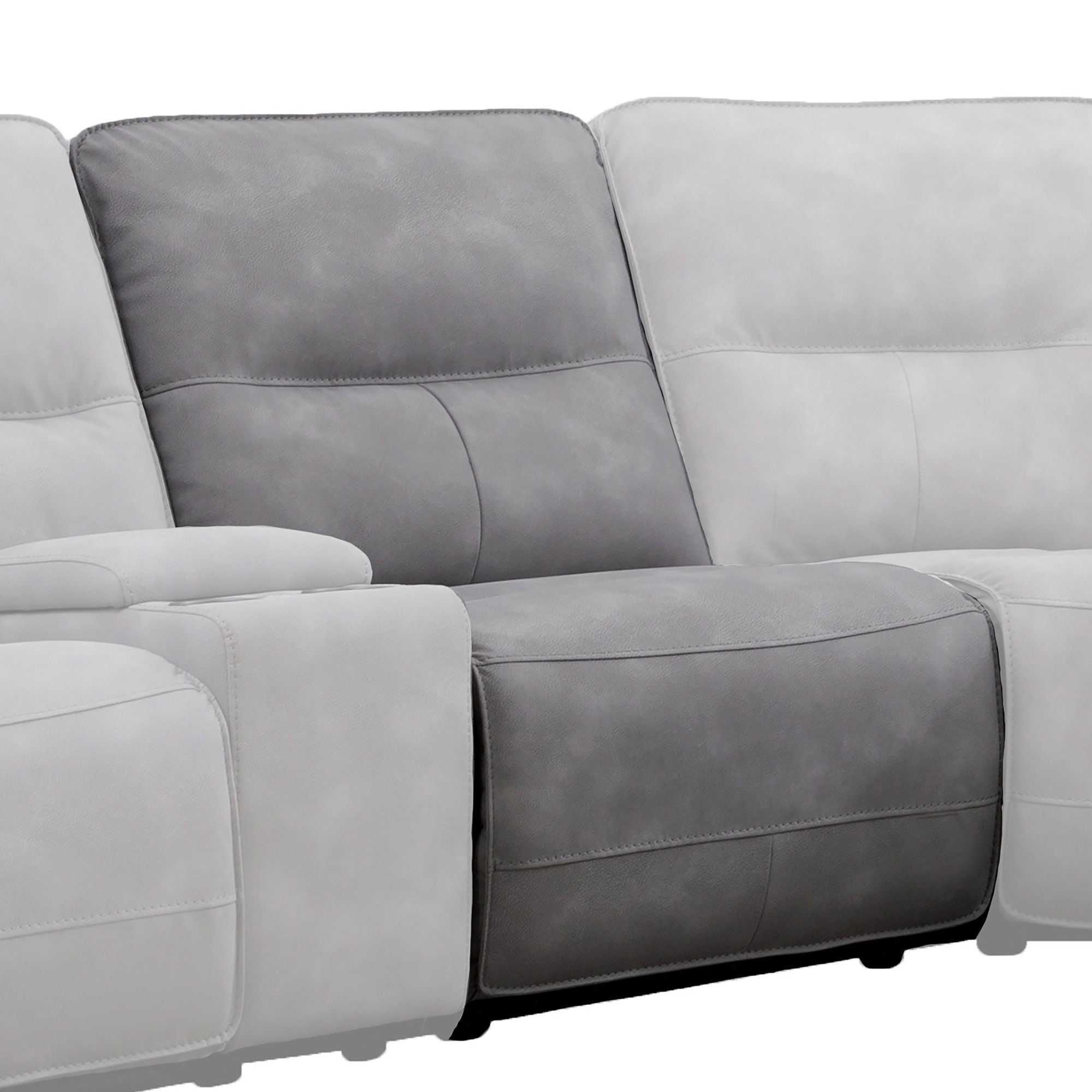 Gladiator - Manual Armless Recliner - Sky - Urban Living Furniture (Los Angeles, CA)