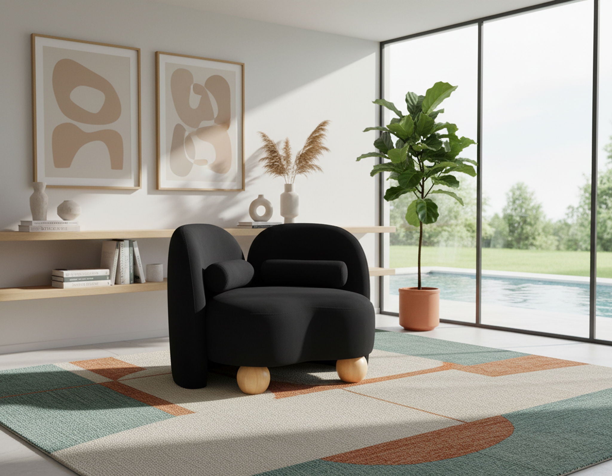 Daphne - Velvet Chair - Urban Living Furniture (Los Angeles, CA)