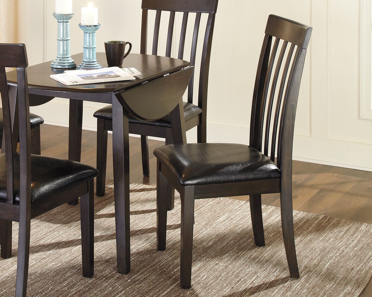 Hammis - Dark Brown - Dining UPH Side Chair (Set of 2) - Urban Living Furniture (Los Angeles, CA)