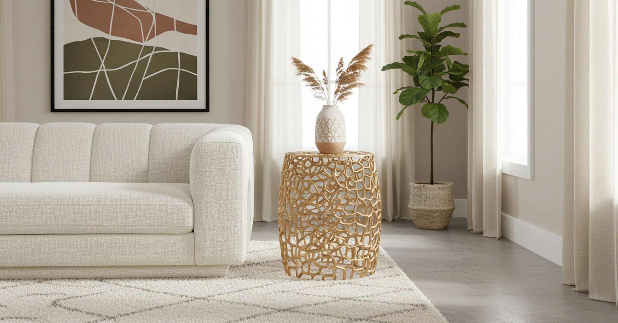 Priya - End Table - Urban Living Furniture (Los Angeles, CA)