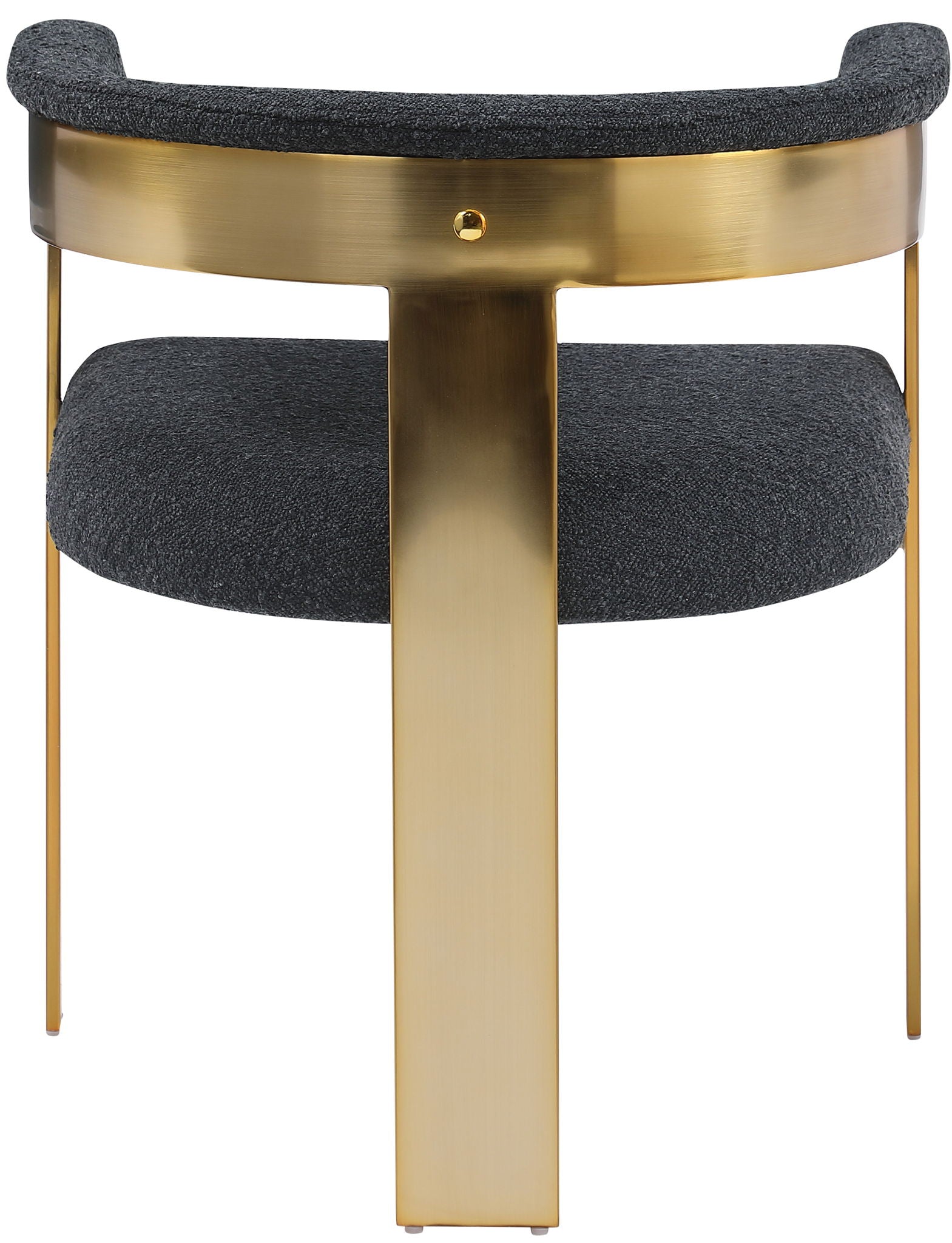 Romeo - Boucle Dining Chair With Gold Base (Set of 2) - Urban Living Furniture (Los Angeles, CA)
