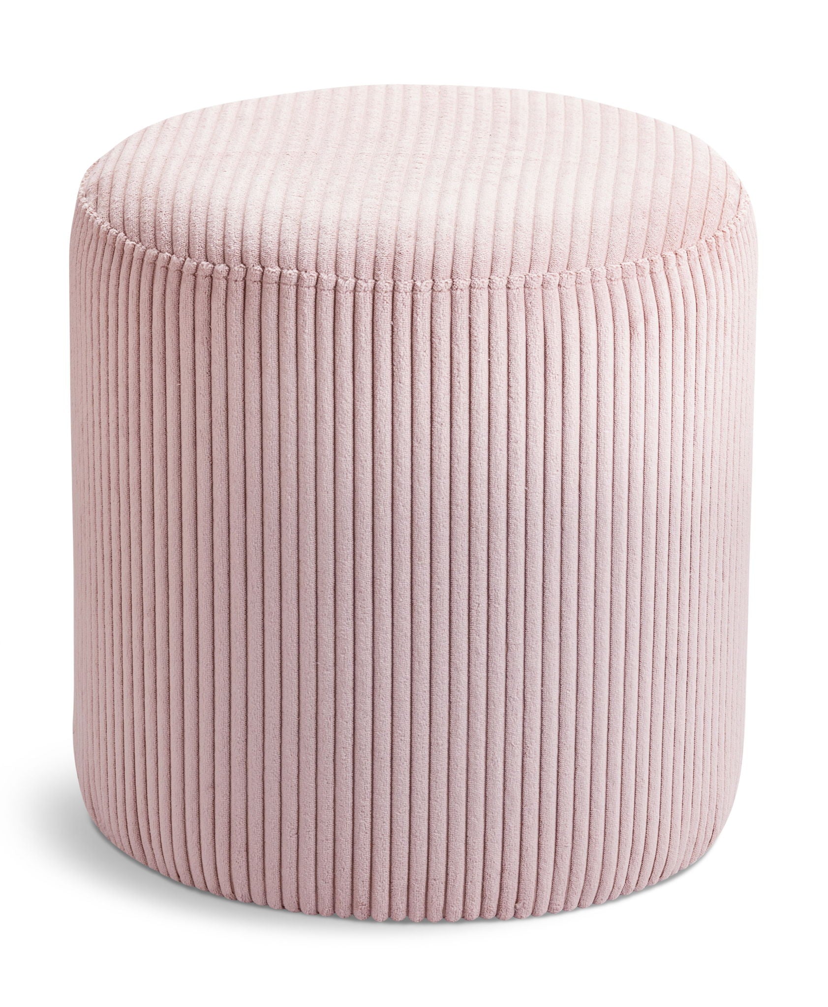Roy - Round Microsuede Ottoman / Stool - Urban Living Furniture (Los Angeles, CA)