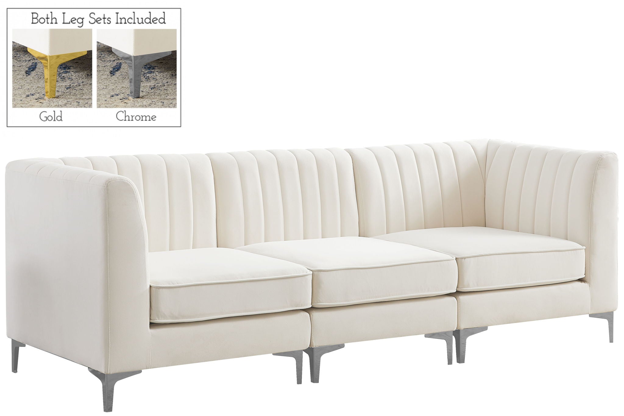 Alina - 3 Piece Modular Sectional - Urban Living Furniture (Los Angeles, CA)