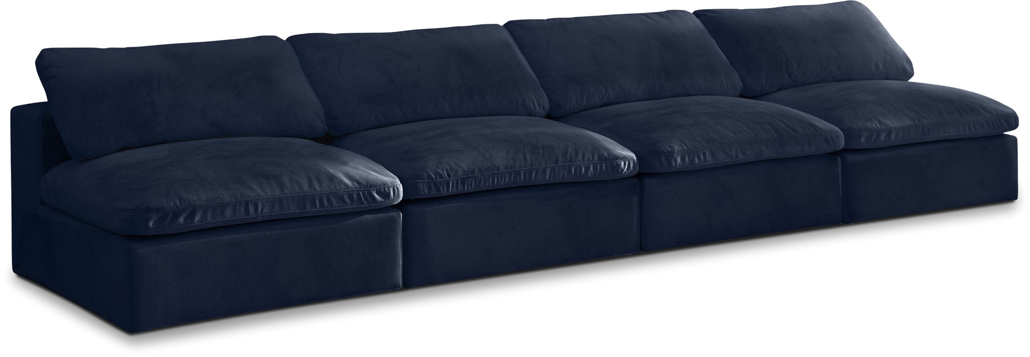 Cozy - Modular Armless 4 Seat Sofa - Urban Living Furniture (Los Angeles, CA)