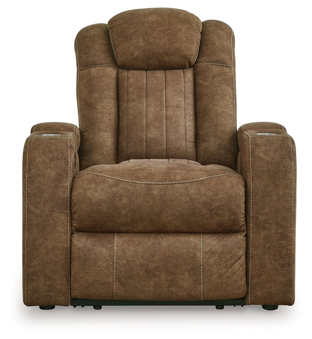 Wolfridge - Brindle - Power Recliner/Adj Headrest - Urban Living Furniture (Los Angeles, CA)