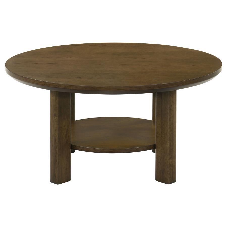 Ottowa - Round Wood Table With Shelf - Urban Living Furniture (Los Angeles, CA)
