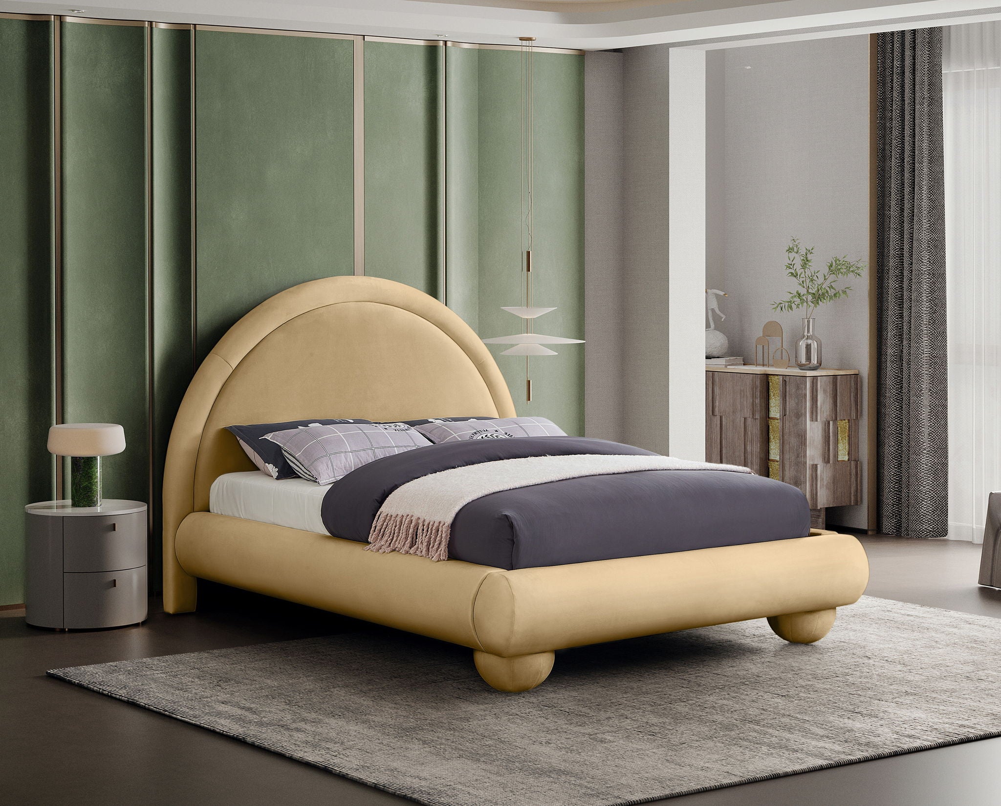 Madrid - Upholstered Bed - Urban Living Furniture (Los Angeles, CA)