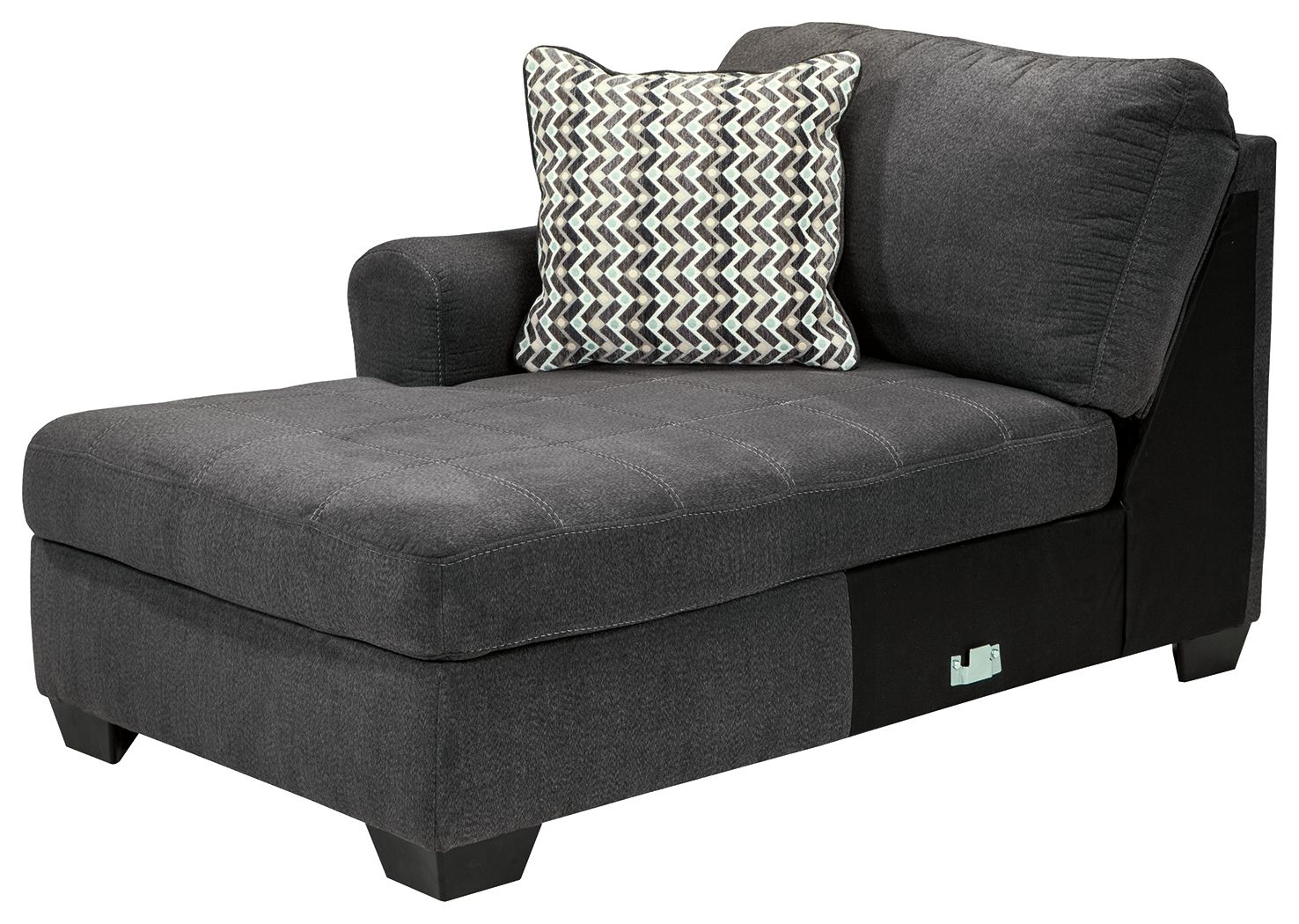 Ambee - Slate - LAF Corner Chaise - Urban Living Furniture (Los Angeles, CA)