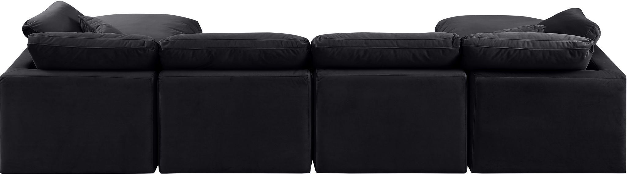 Indulge - Velvet 6 Piece Modular Double Chaise Sectional - Urban Living Furniture (Los Angeles, CA)