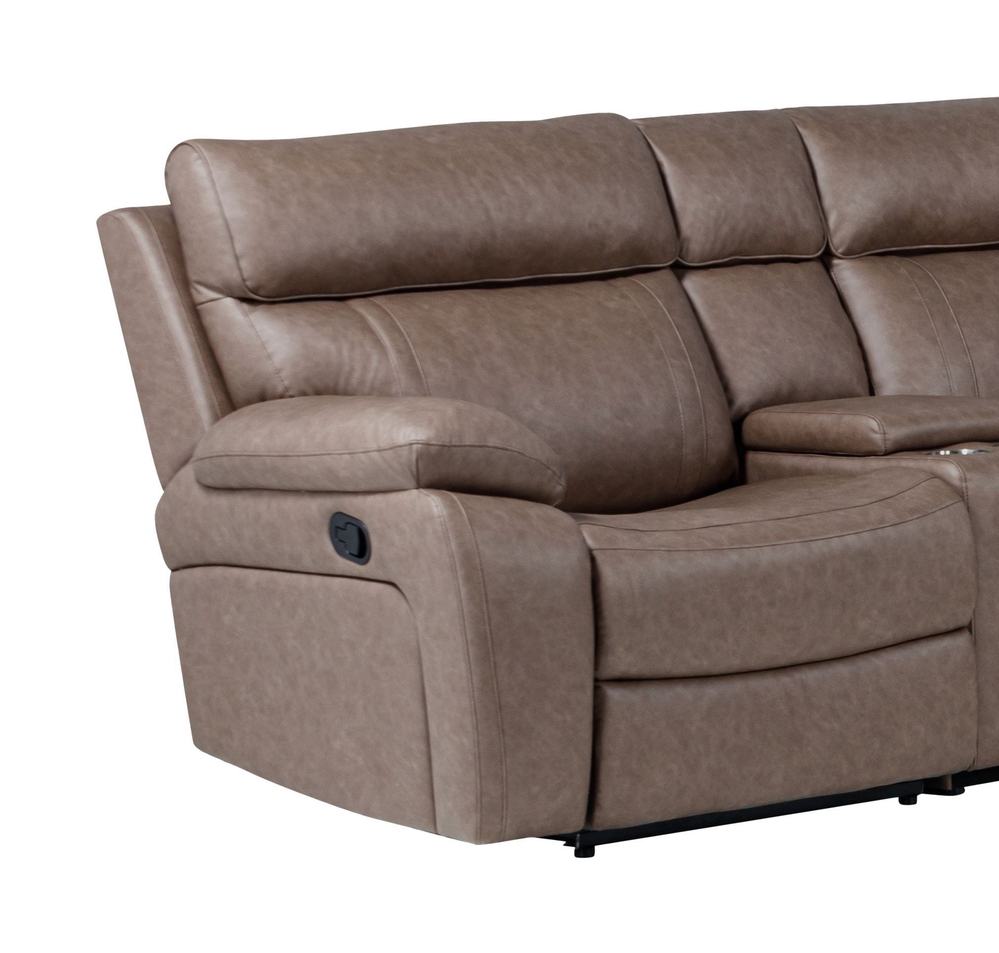 Theon - Left Arm Facing Recliner - Stokes Toffee - Urban Living Furniture (Los Angeles, CA)