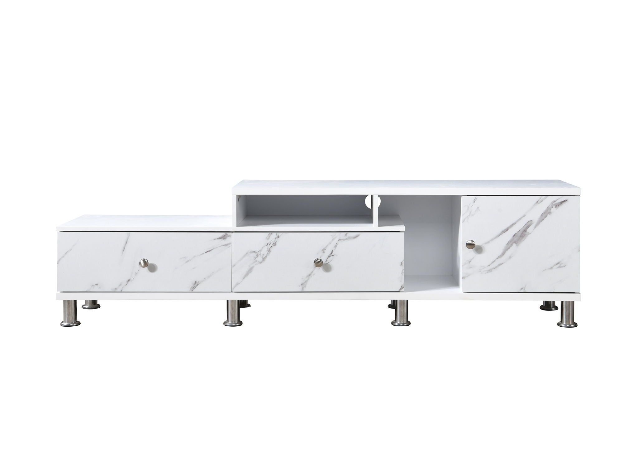 Tessa - TV Stand - White - Urban Living Furniture (Los Angeles, CA)