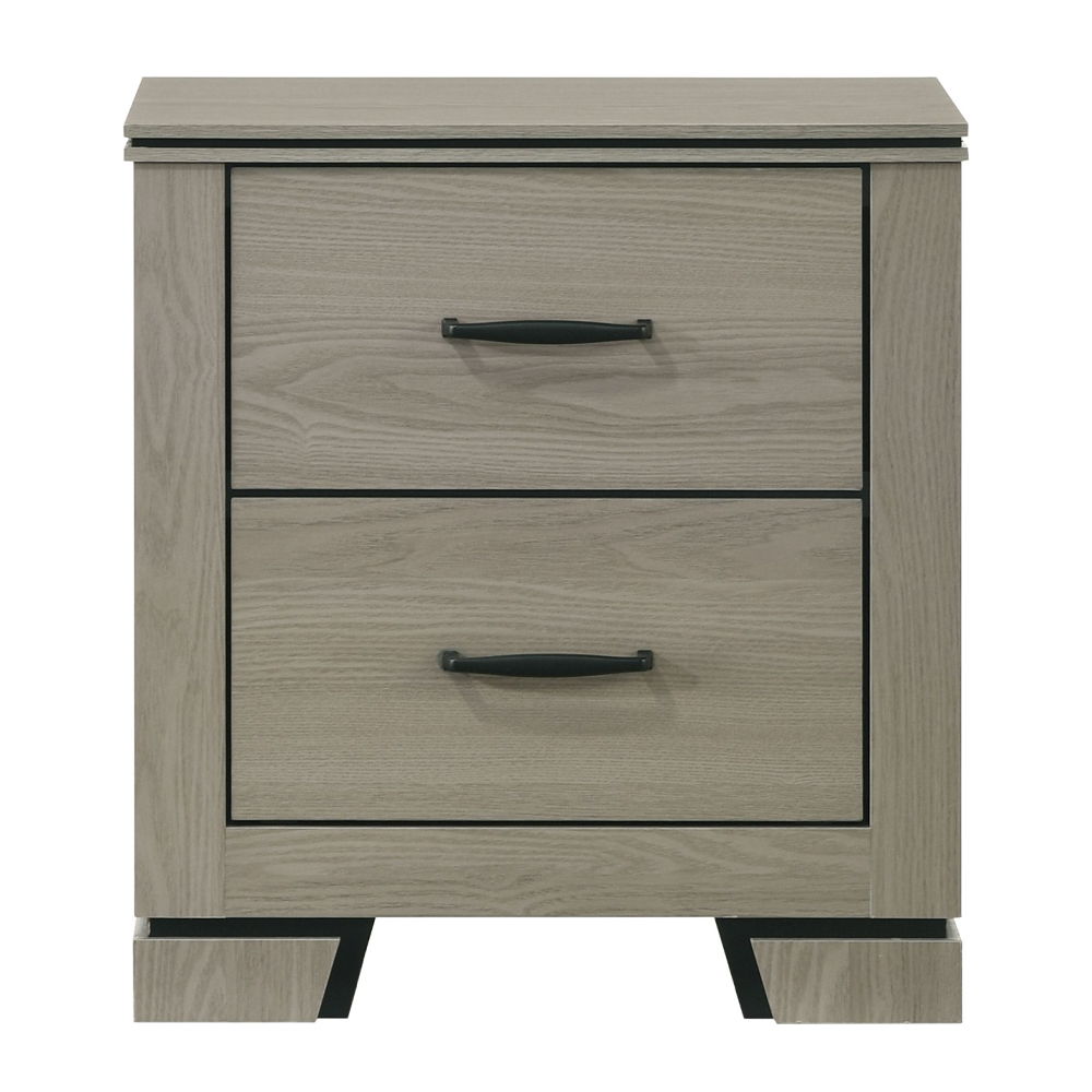Joanna - Nightstand - Weathered Gray - Urban Living Furniture (Los Angeles, CA)
