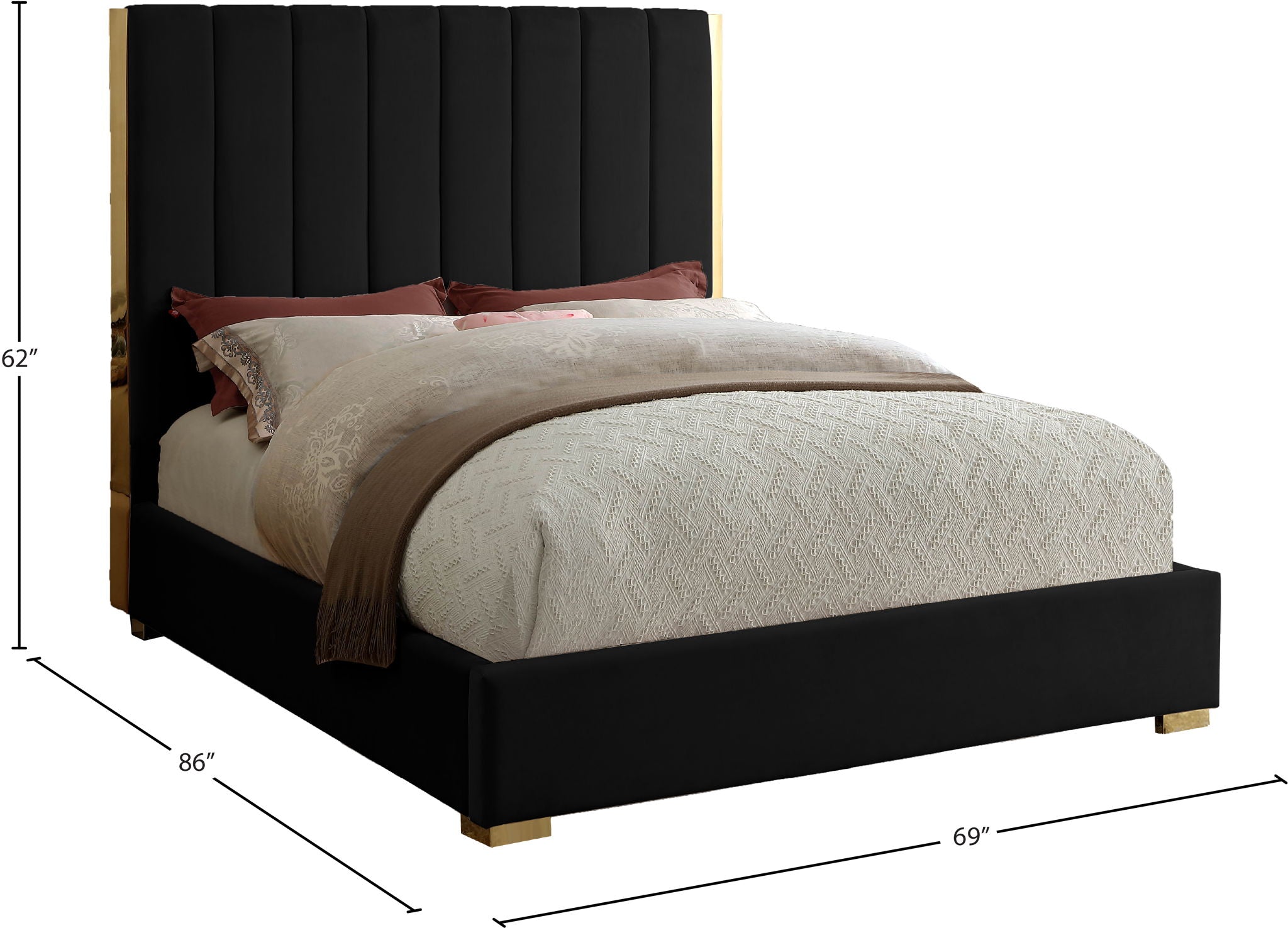 Becca - Bed - Urban Living Furniture (Los Angeles, CA)