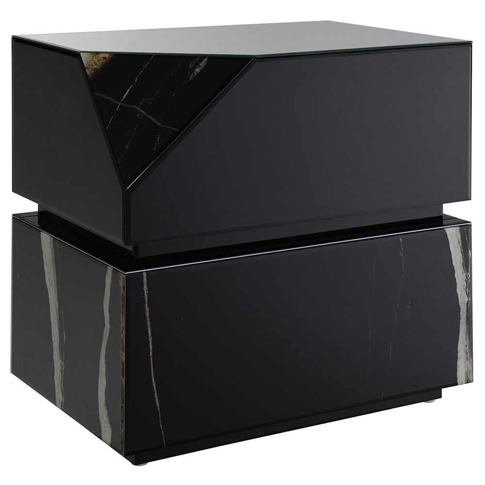 Drisana - End Table - Black Mirrored Finish - Urban Living Furniture (Los Angeles, CA)