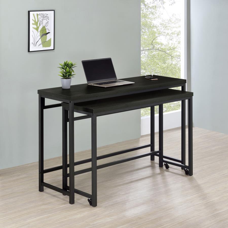 Hawes - 4 Piece Multipurpose Counter Height Table Set - Black - Urban Living Furniture (Los Angeles, CA)