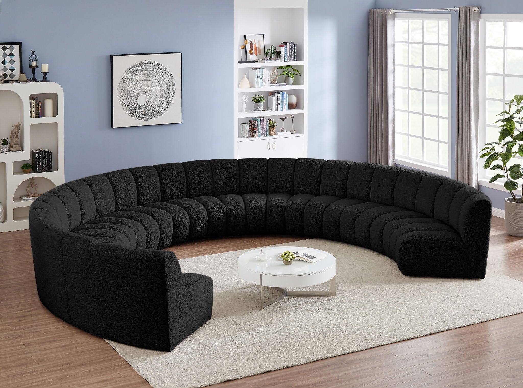 Infinity - 9 Piece Boucle Modular Sectional - Urban Living Furniture (Los Angeles, CA)