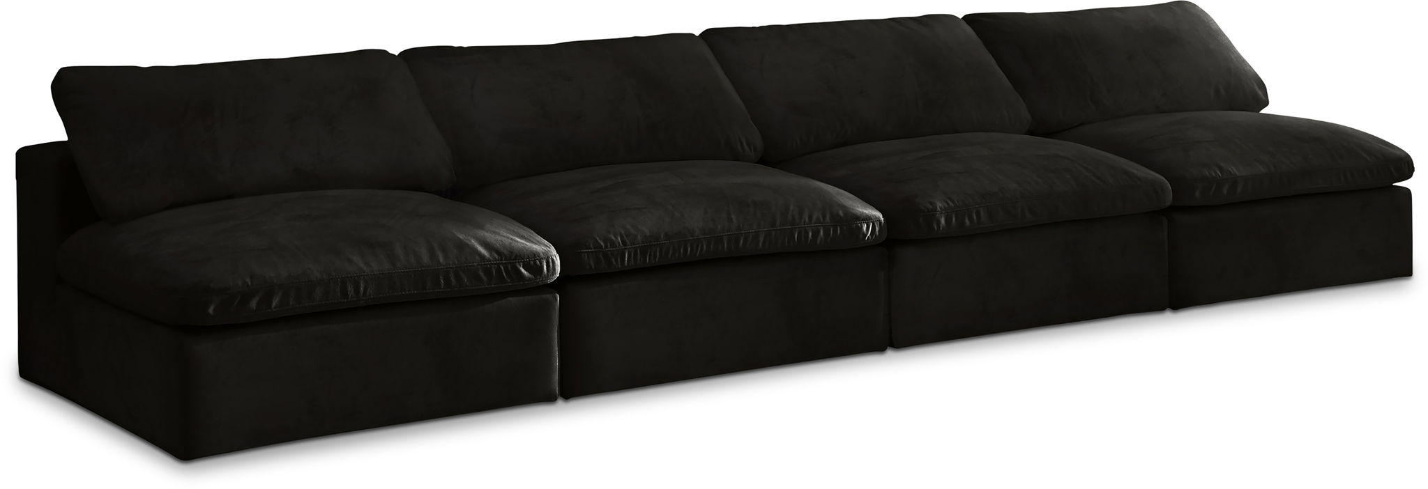 Cozy - Modular Armless 4 Seat Sofa - Urban Living Furniture (Los Angeles, CA)
