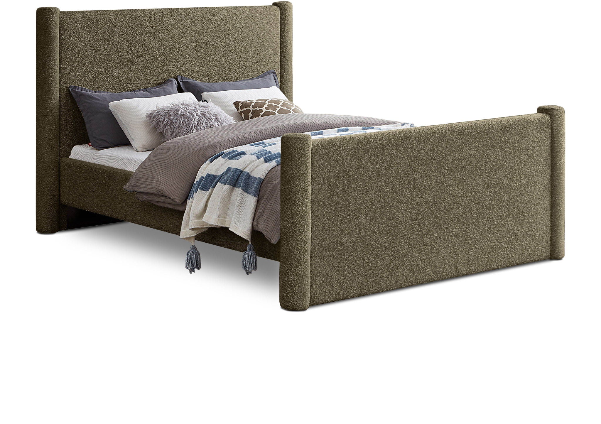 Elias - Boucle Bed - Urban Living Furniture (Los Angeles, CA)