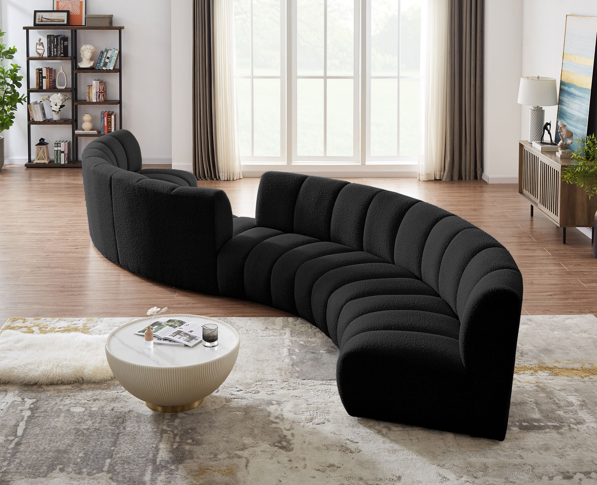 Infinity - 6 Piece Boucle Modular Sectional - Urban Living Furniture (Los Angeles, CA)