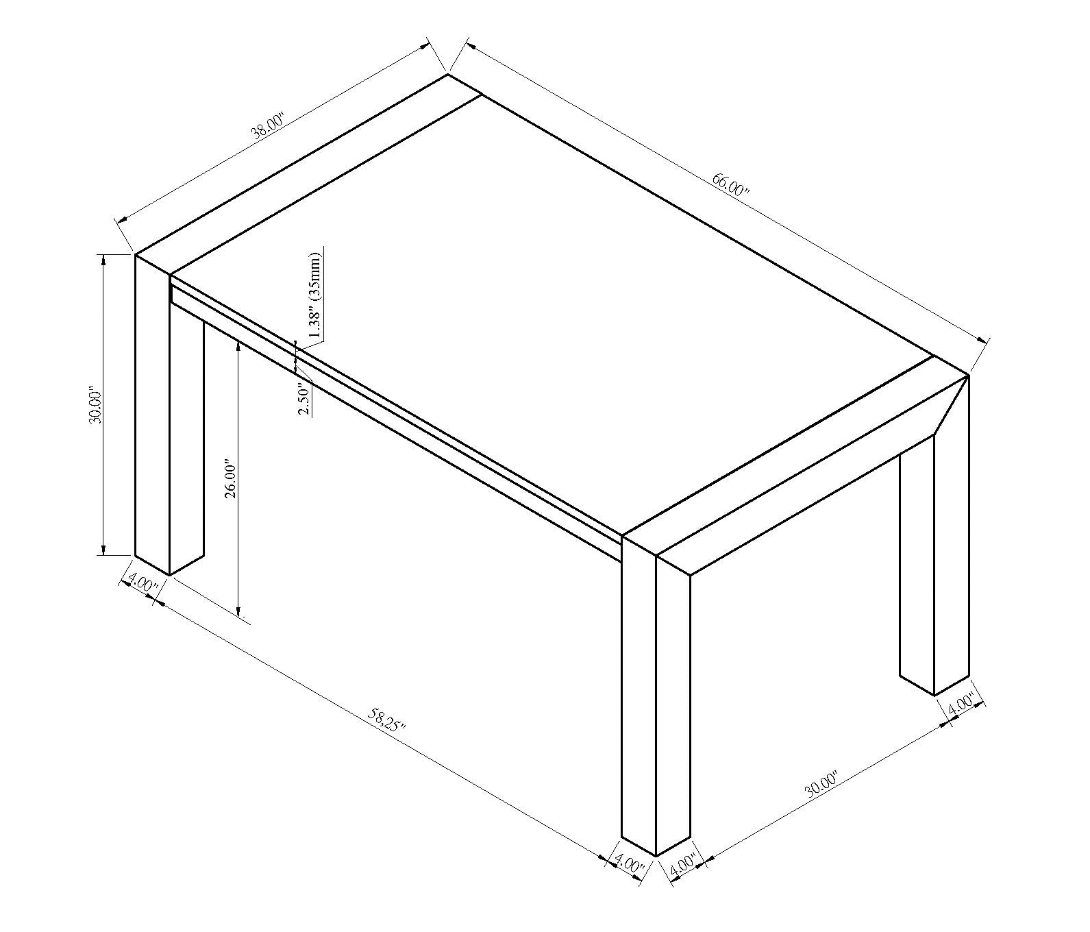 Jules - Faux Marble Dining Table - Charcoal / White - Urban Living Furniture (Los Angeles, CA)