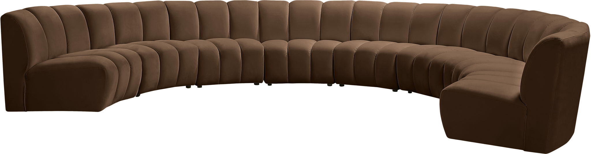 Infinity - 8 Piece Velvet Modular Sectional - Urban Living Furniture (Los Angeles, CA)