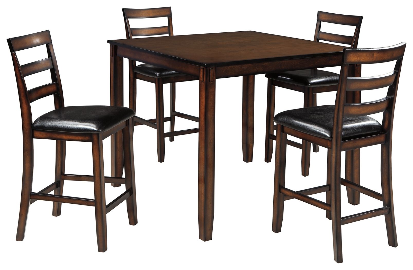 Coviar - Brown - DRM Counter Table Set (Set of 5) - Urban Living Furniture (Los Angeles, CA)