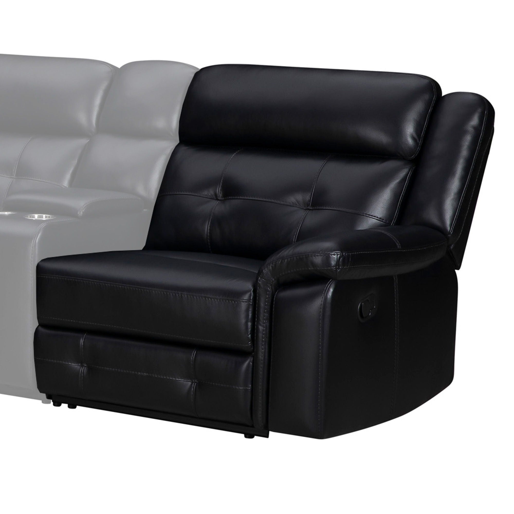 Clayton - Manual Right Arm Facing Chair - Phantom - Urban Living Furniture (Los Angeles, CA)
