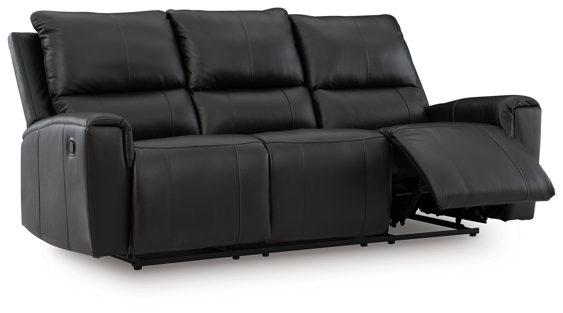 Glossmore - Reclining Sofa - Black - Urban Living Furniture (Los Angeles, CA)