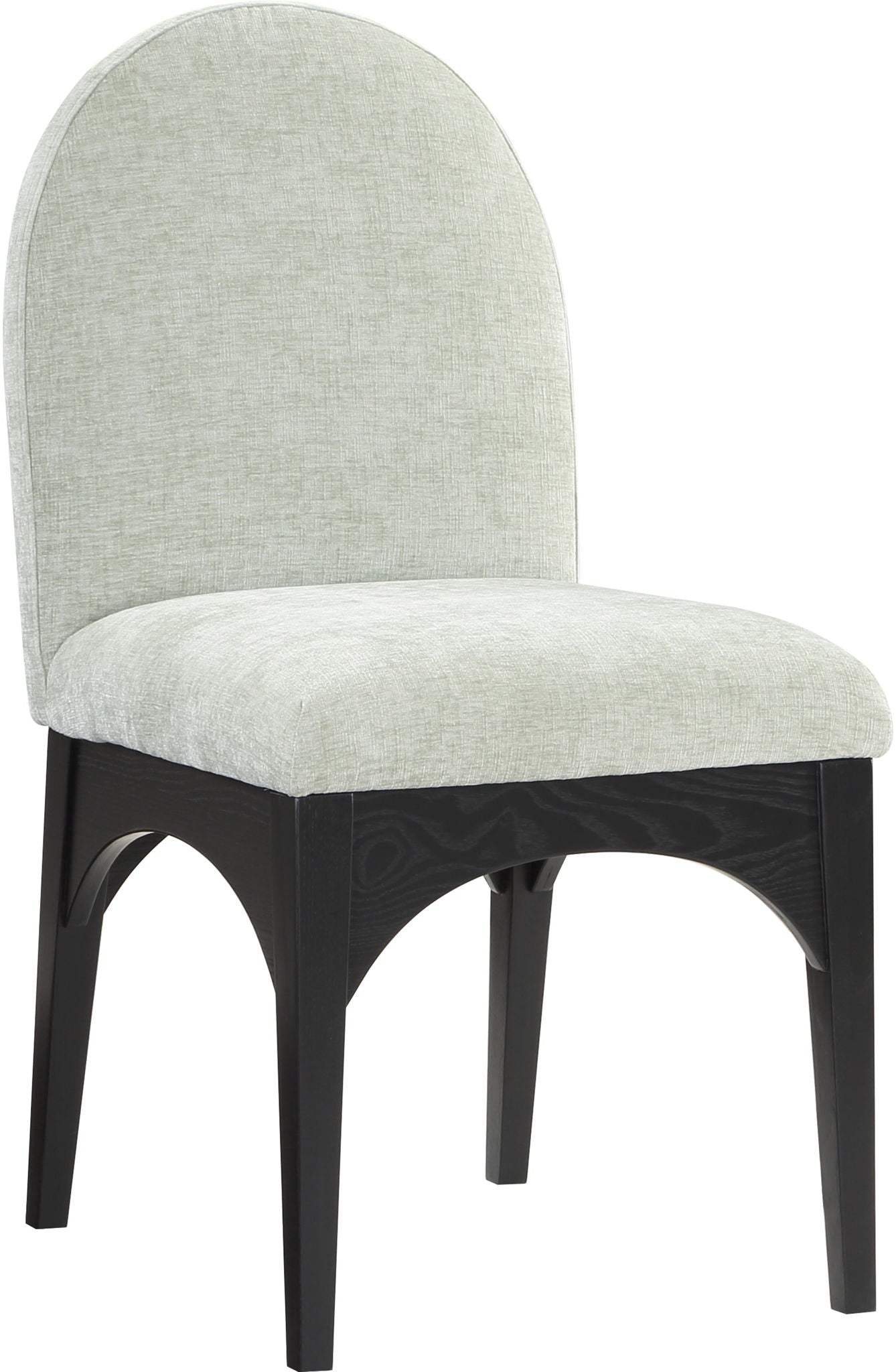 Waldorf - Chenille Dining Side Chair With Black Legs - Urban Living Furniture (Los Angeles, CA)