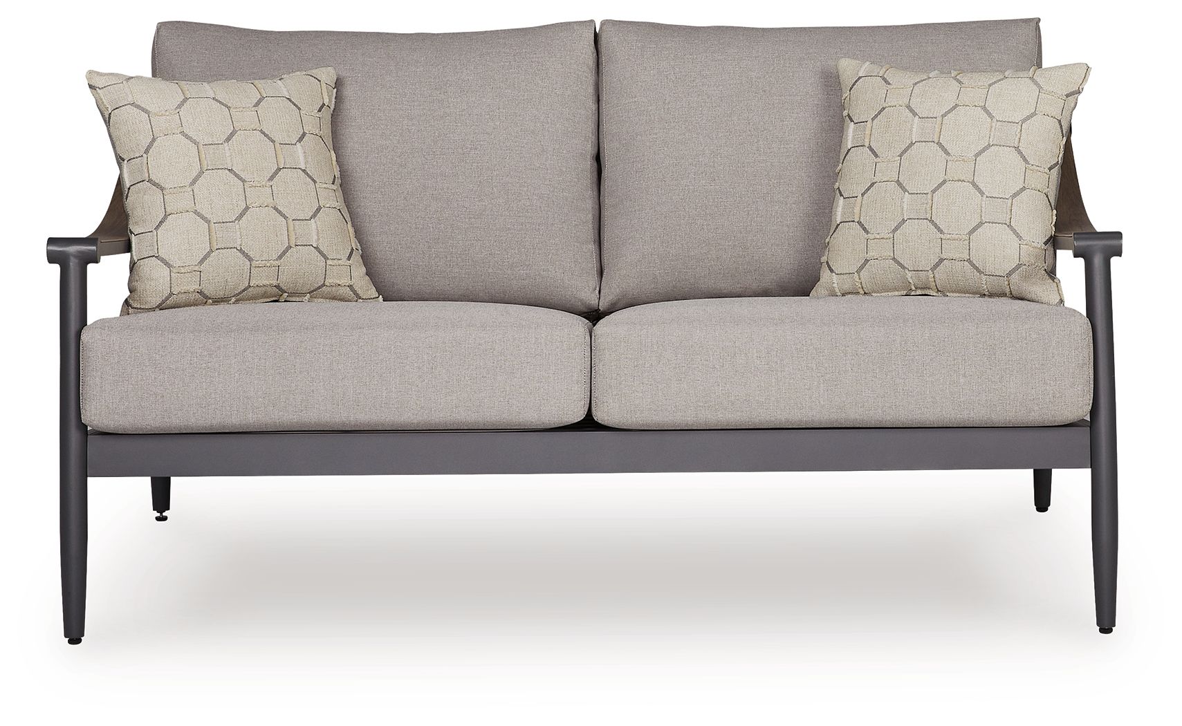 Ocean Beach - Loveseat With Cushion - Gray - Urban Living Furniture (Los Angeles, CA)