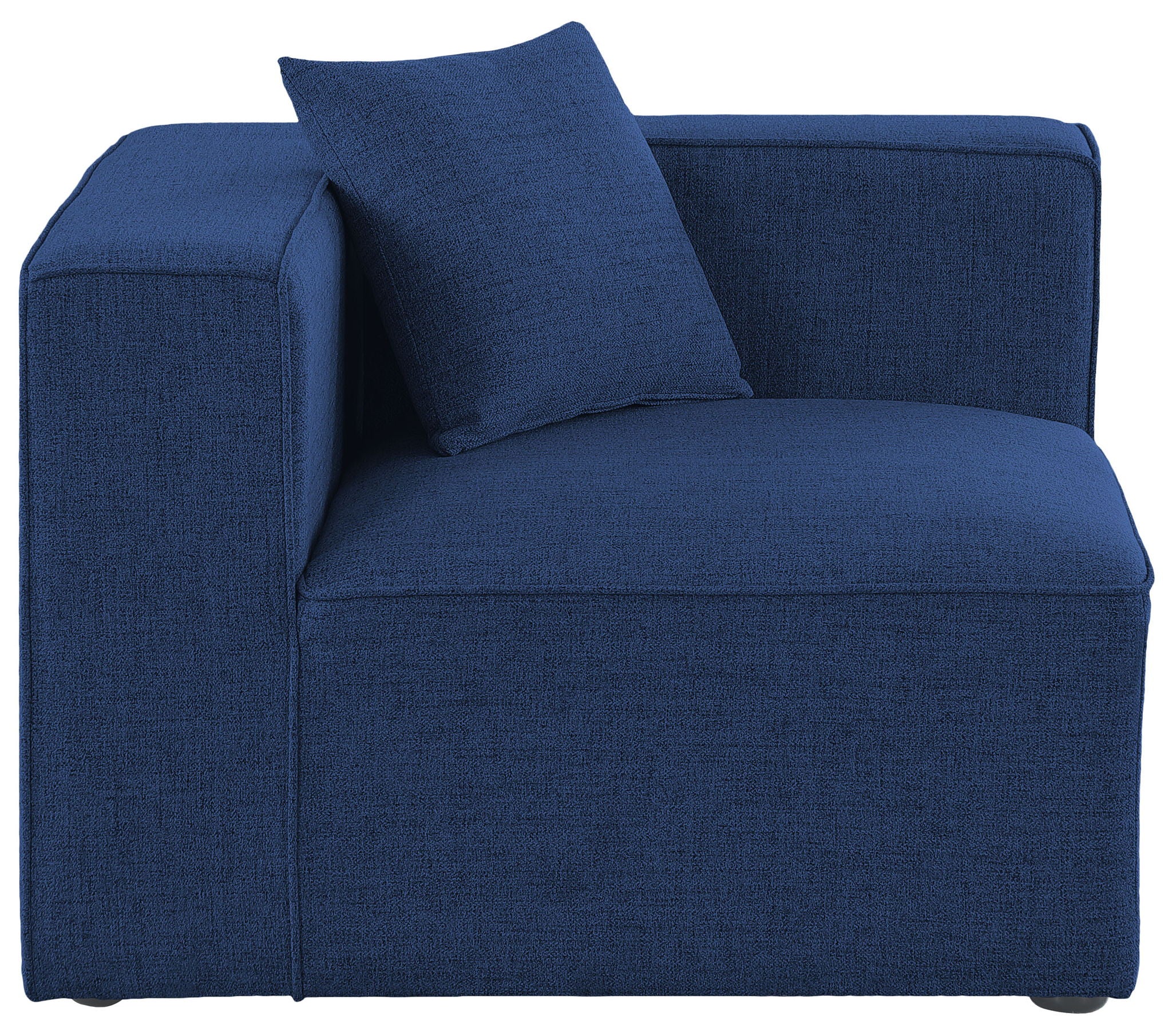 Cube - Linen Corner Chair - Urban Living Furniture (Los Angeles, CA)