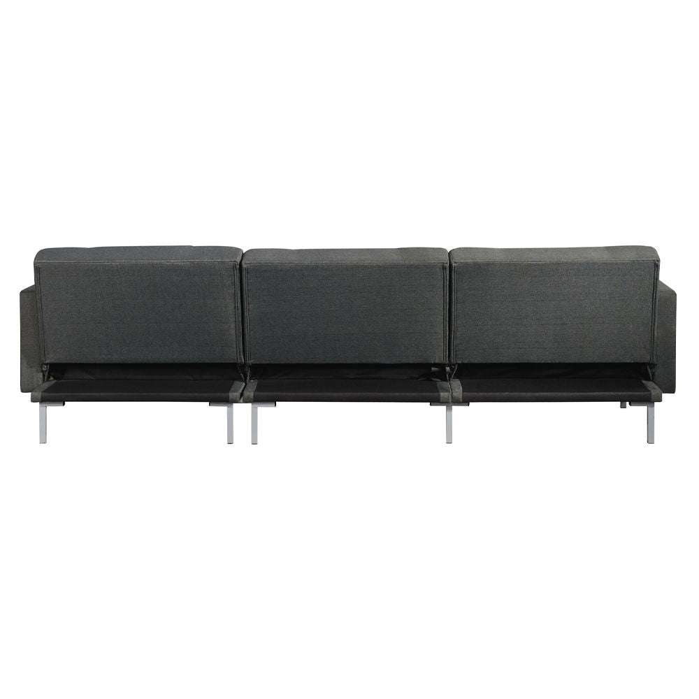 Duzzy - Sectional Sofa - Dark Gray Fabric - Urban Living Furniture (Los Angeles, CA)