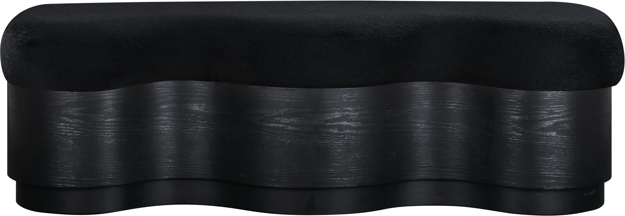 Savoy - Bench With Black Base - Urban Living Furniture (Los Angeles, CA)