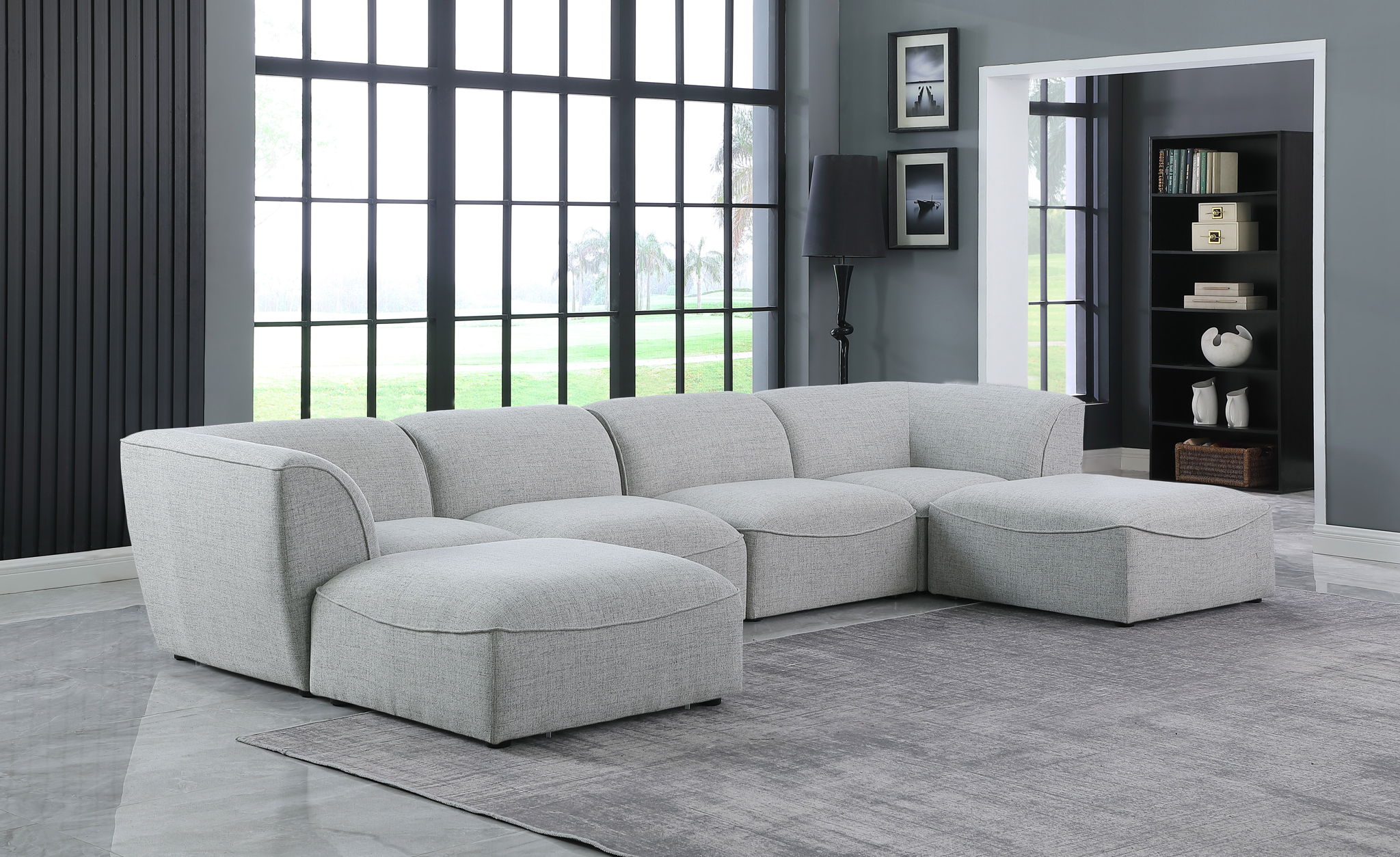Miramar - 6 Piece Modular Sectional - Urban Living Furniture (Los Angeles, CA)