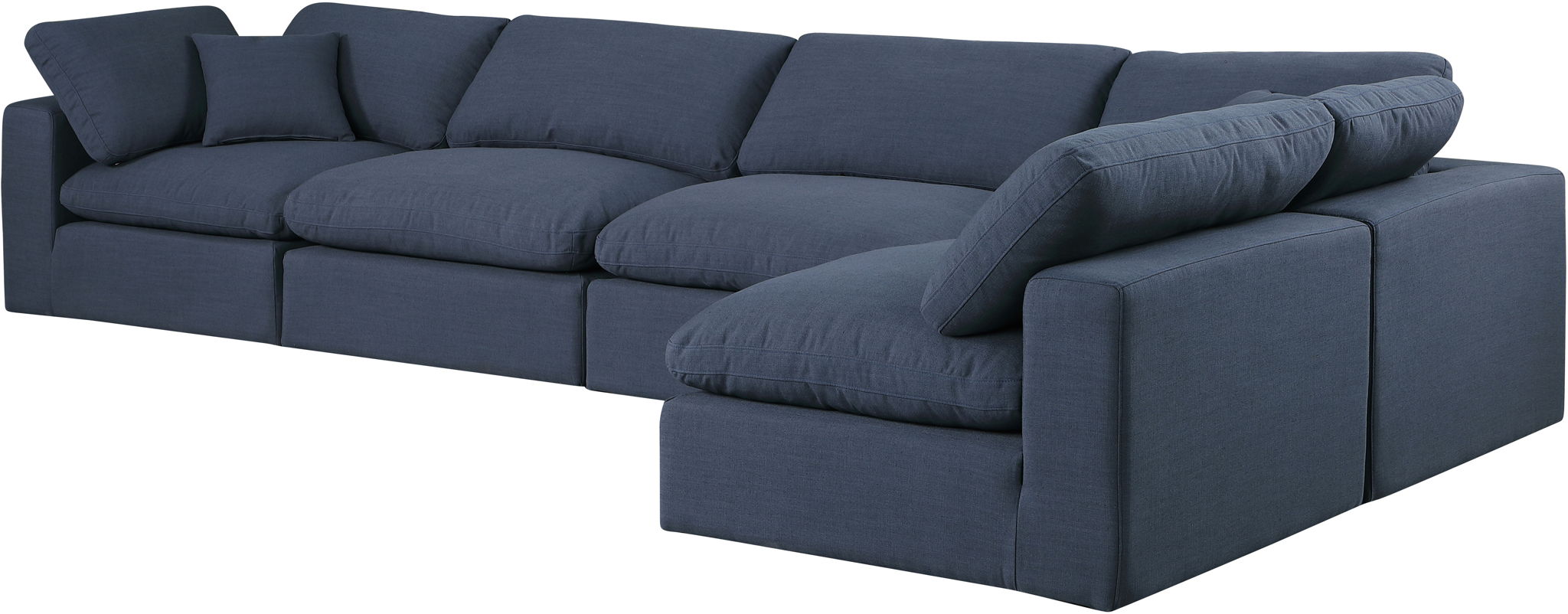 Comfy - 5 Piece Linen Modular Sectional - Urban Living Furniture (Los Angeles, CA)
