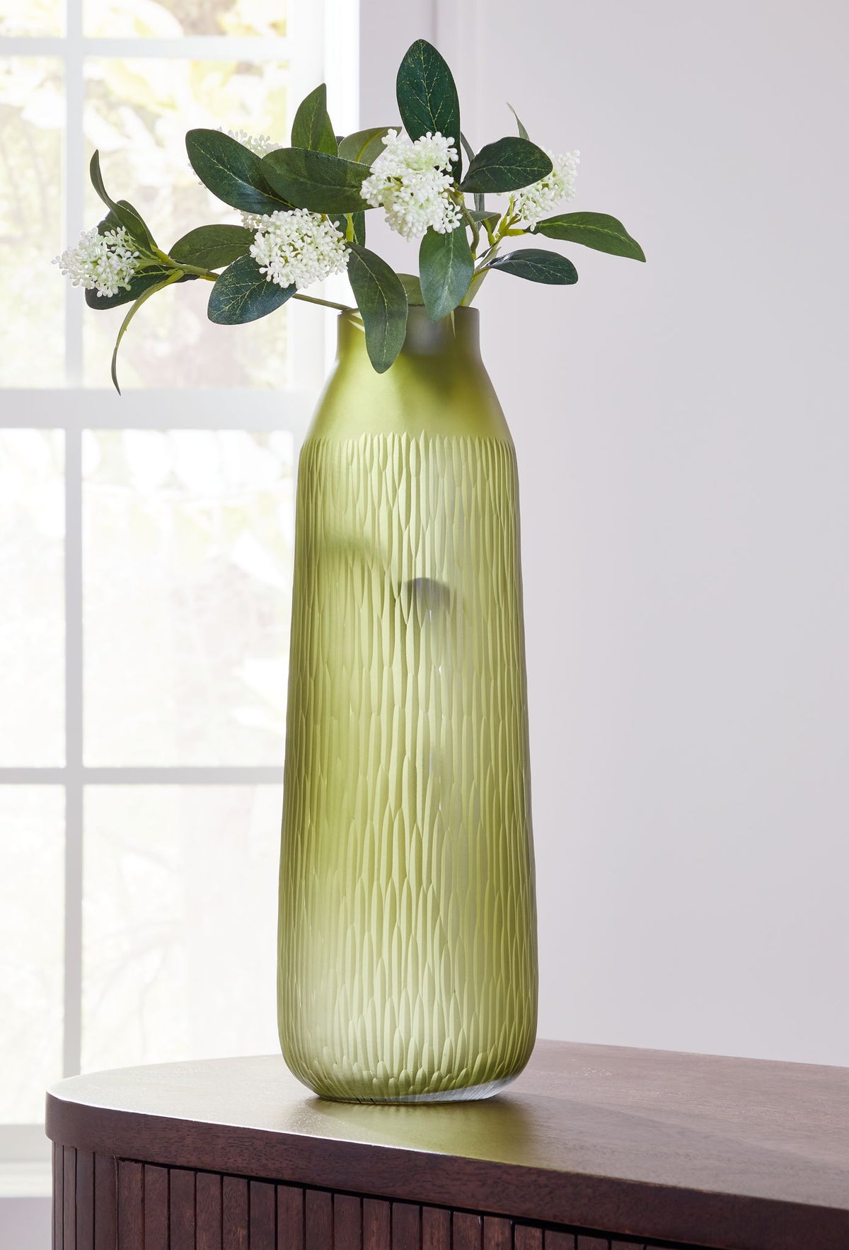 Scottyard - Vase - 17" - Olive Green - Urban Living Furniture (Los Angeles, CA)