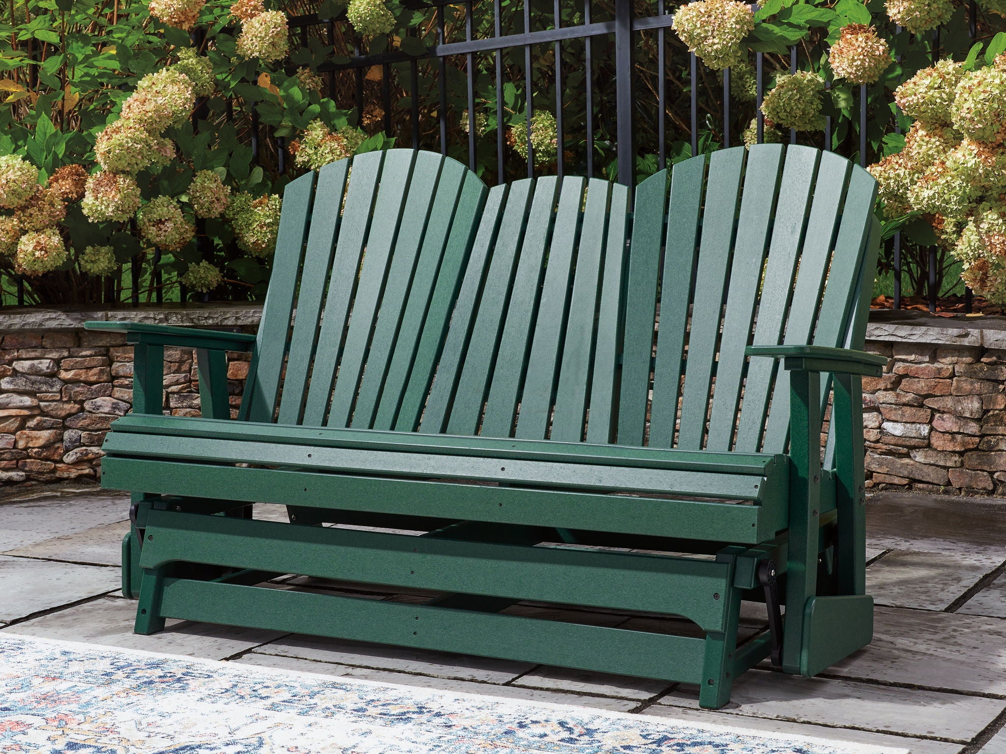 Shell Beach - Loveseat Glider - Green - Urban Living Furniture (Los Angeles, CA)