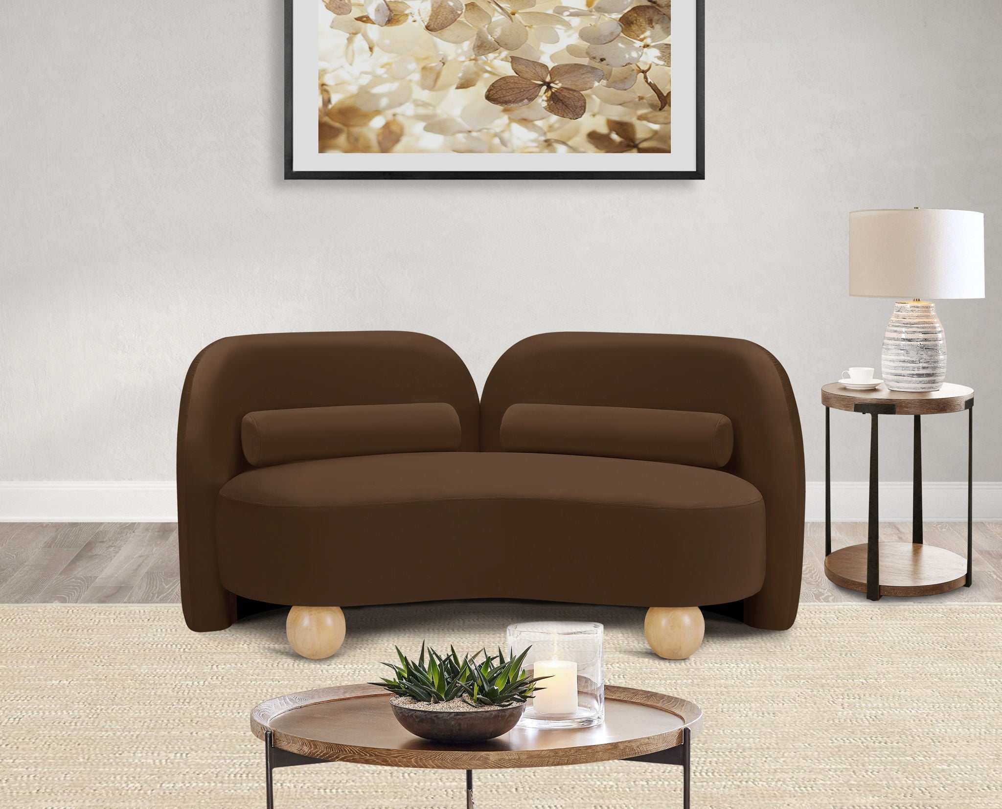 Daphne - Velvet Loveseat - Urban Living Furniture (Los Angeles, CA)