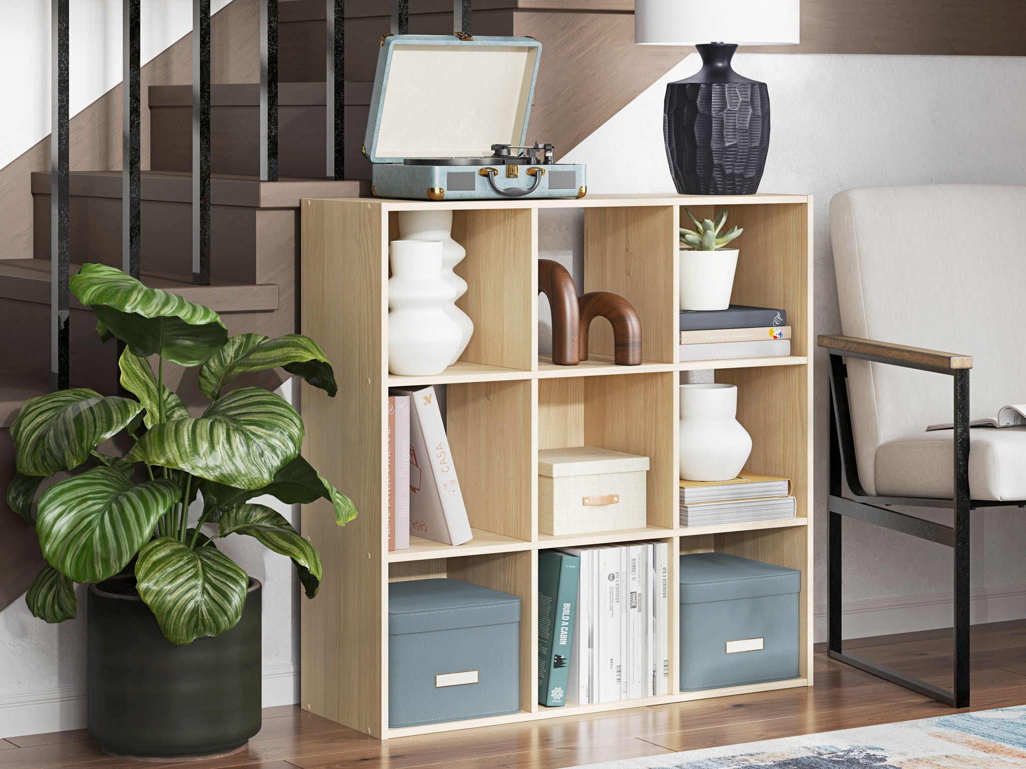 Piperton - Cube Organizer - Wood - Urban Living Furniture (Los Angeles, CA)