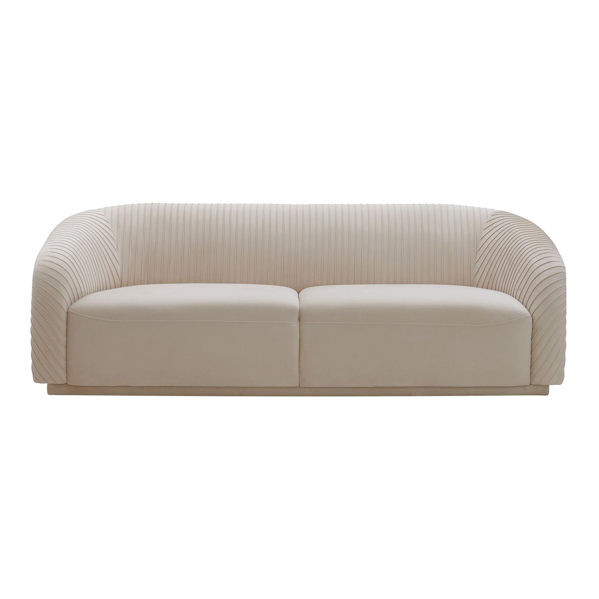 Yara - Pleated Velvet Sofa - Urban Living Furniture (Los Angeles, CA)